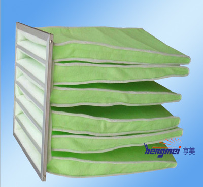 【昆山亨美净化 初效无纺布袋式过滤器】价格_厂家_图片