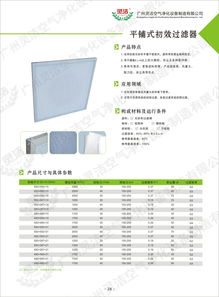 郴州初效过滤器厂家价格详解