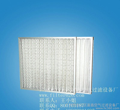 【广东低价直销折叠式初效过滤器 板式初效过滤器 空气过滤器】价格_厂家_图片